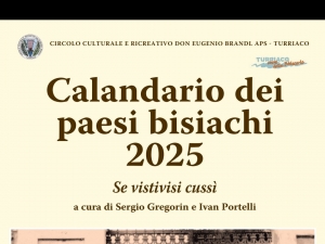 PRESENTAZIONE DEL CALANDARIO DEI PAESI BISIACHI. 30.esima EDIZIONE.